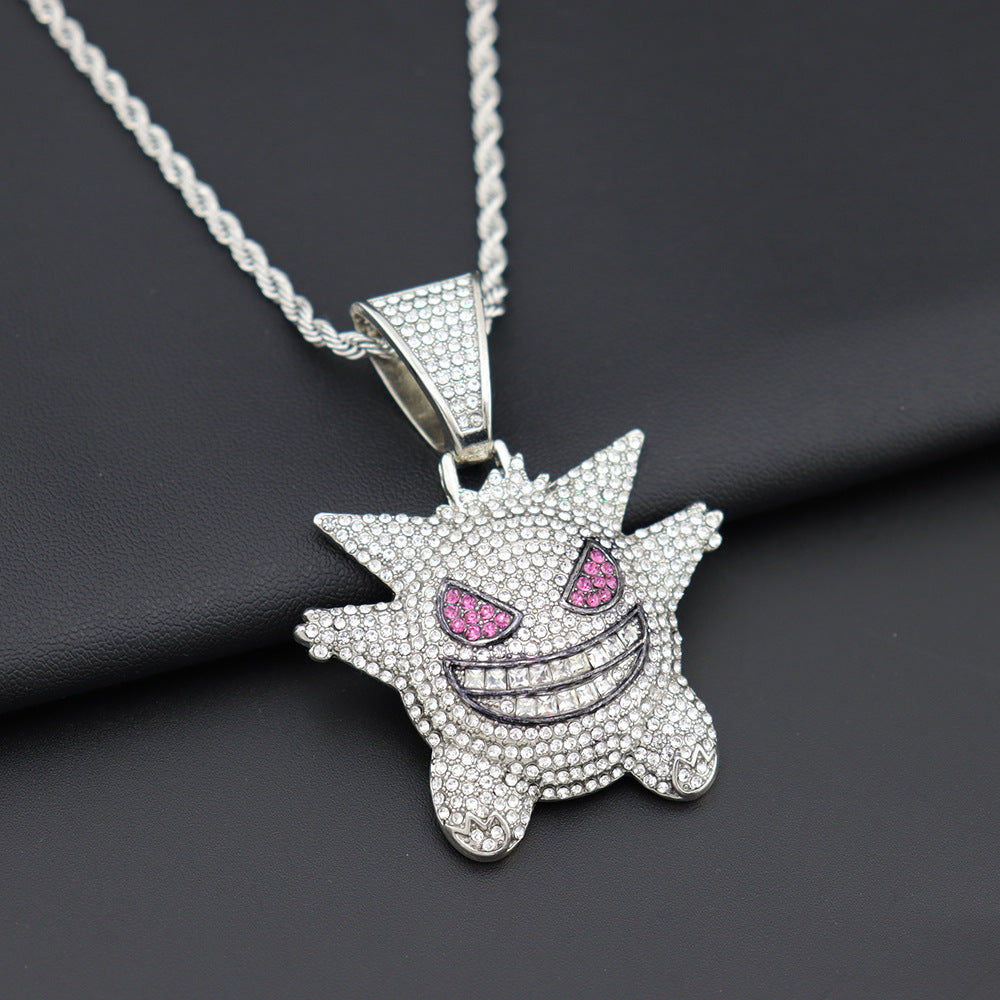 Geng Ghost Pet Elf Diamond Pendant