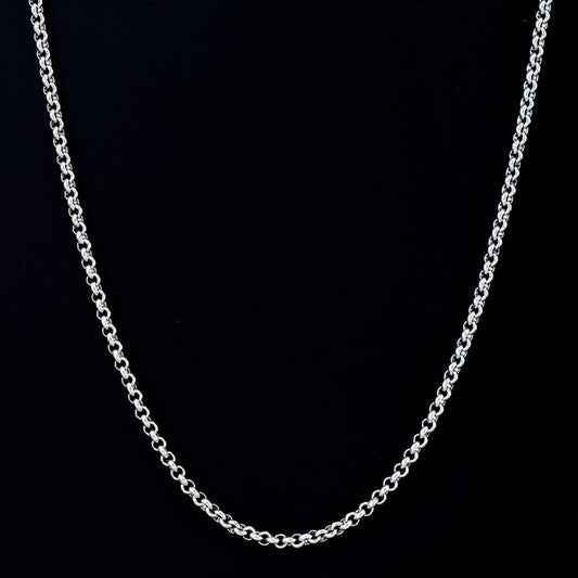 3mm Stainless Steel Square Pearl Chain