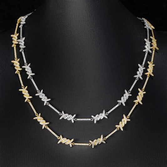 Iced Thorn Tennis Chain