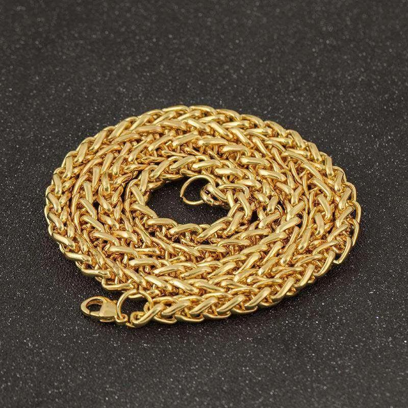 2.5mm 18K Gold Franco Chain