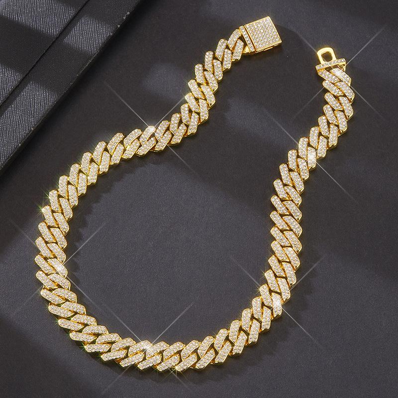 Iced 14mm Miami Cuban Chain With Big Box Clasp