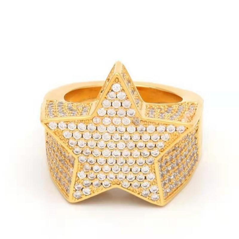 Iced Star Ring