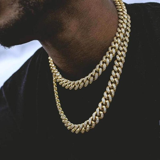 Iced 18mm Cuban Chain