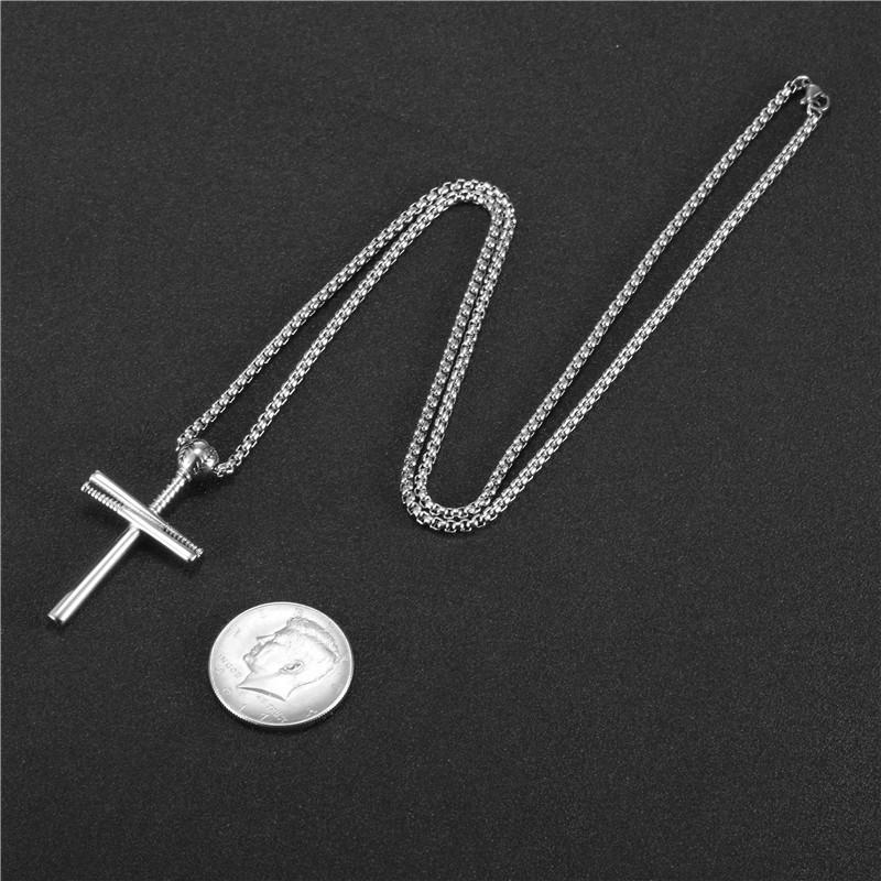 Baseball Cross Pendant