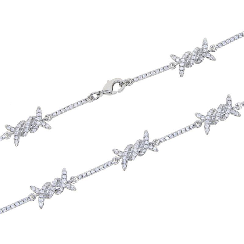 Iced Thorn Tennis Chain