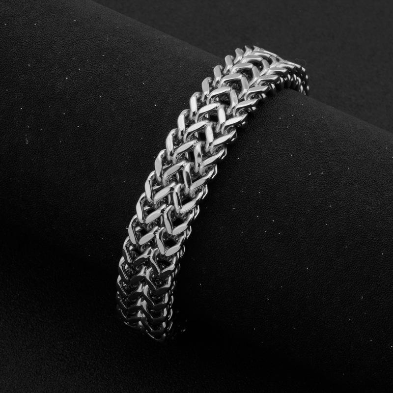 Stainless Steel Double Layer Bracelet