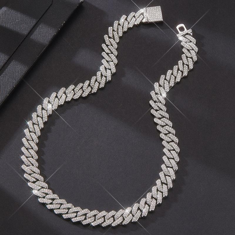 Iced 14mm Miami Cuban Chain With Big Box Clasp