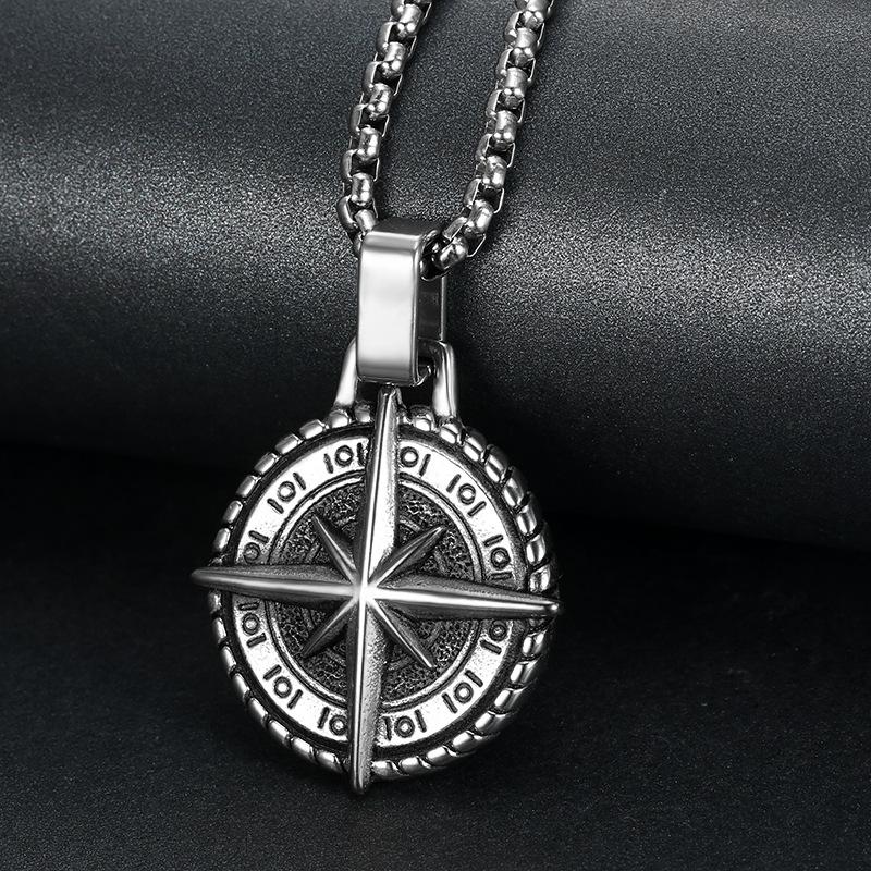 Vintage Compass Pendant