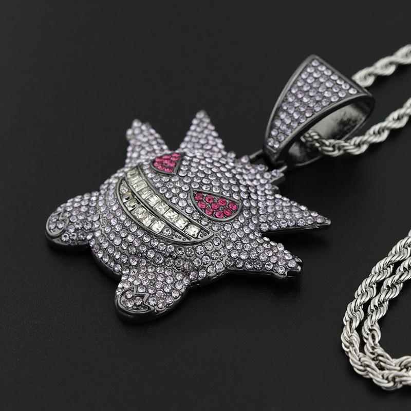 Geng Ghost Pet Elf Diamond Pendant