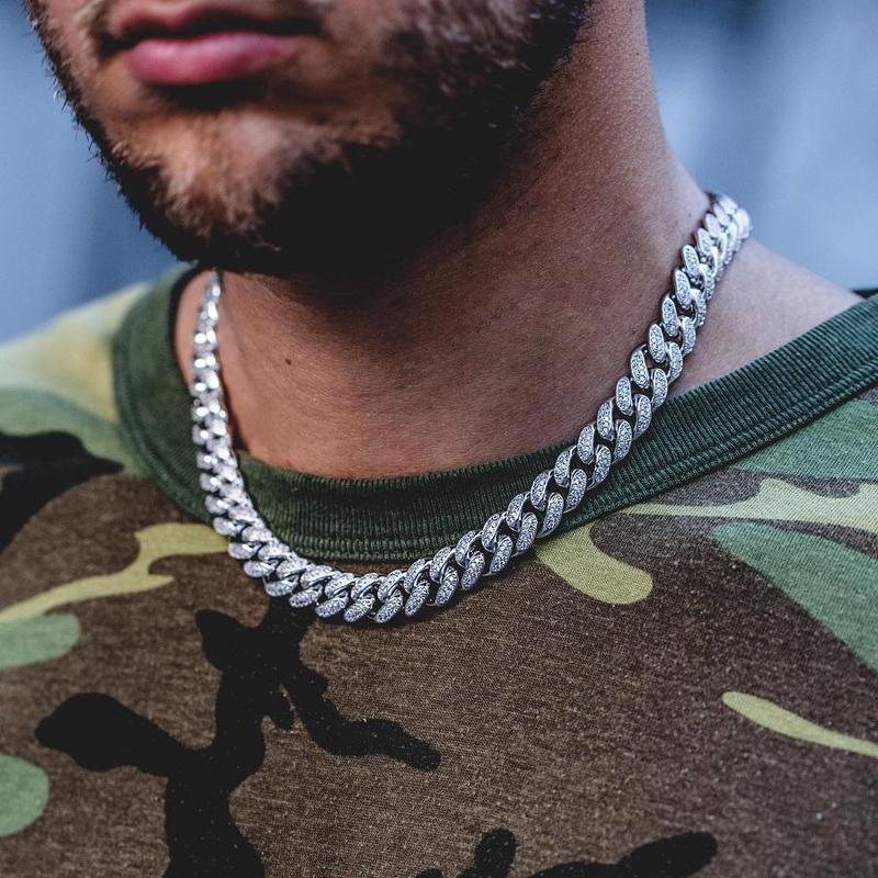 Iced 18mm Cuban Chain