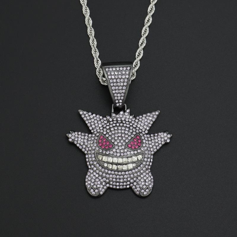 Geng Ghost Pet Elf Diamond Pendant