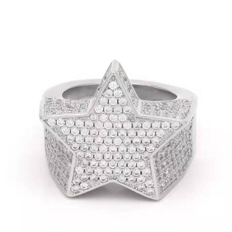 Iced Star Ring