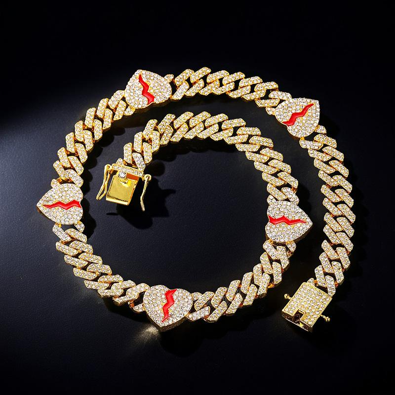 10mm Iced Heartbreak Cuban Chain