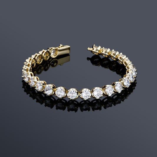 5mm Round Cut Tennis Bracelet