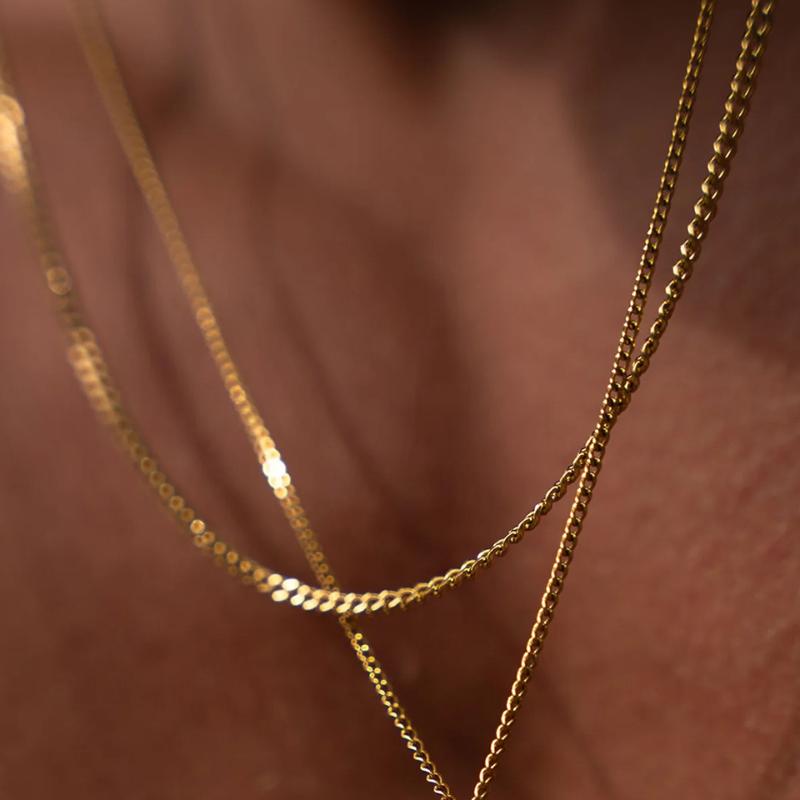 Titanium Steel Cuban Link Chain