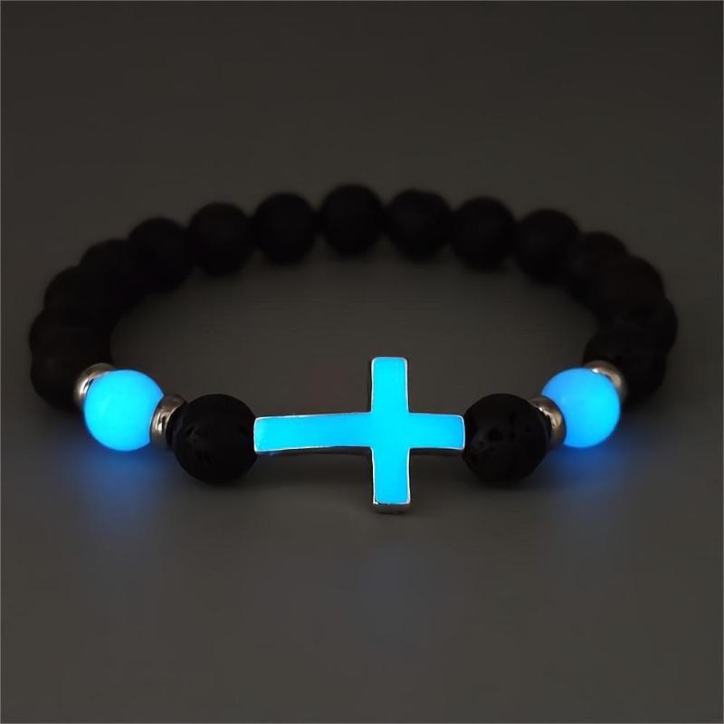 Luminous Natural Stone Men's Bracelet