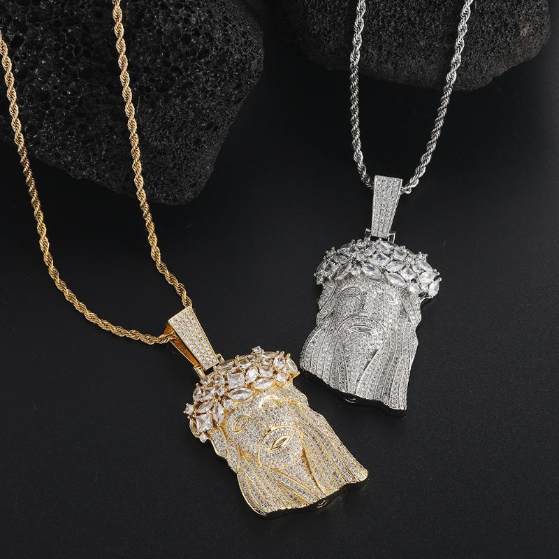 Iced Jesus Pendant