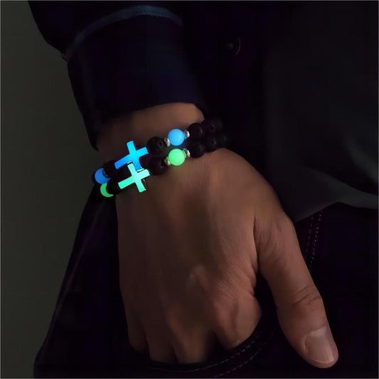 Luminous Natural Stone Men's Bracelet