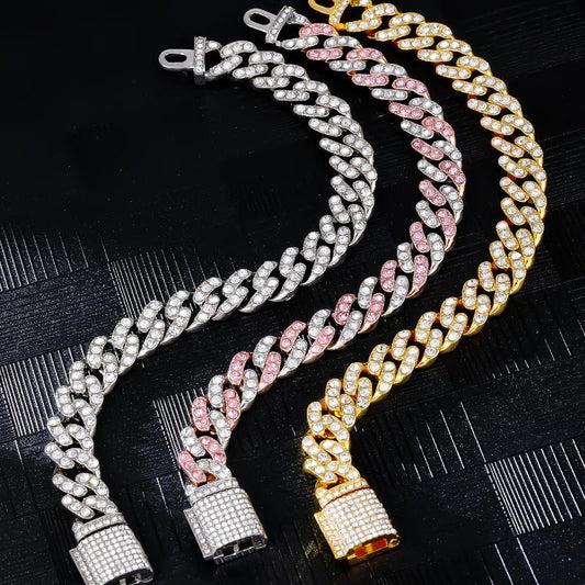 8” Diamond Cuban Chain