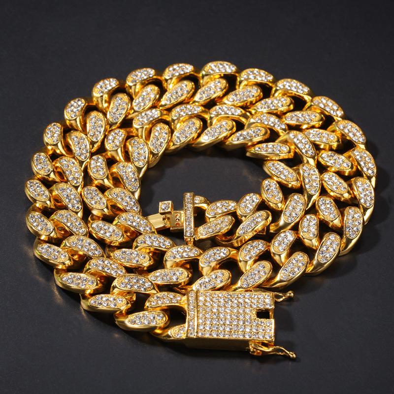 20mm Iced Miami Cuba Chain