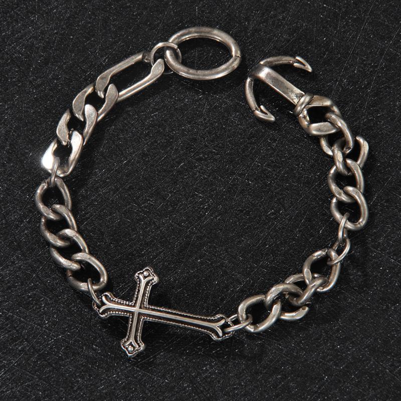 Vintage Cross Cuban Bracelet