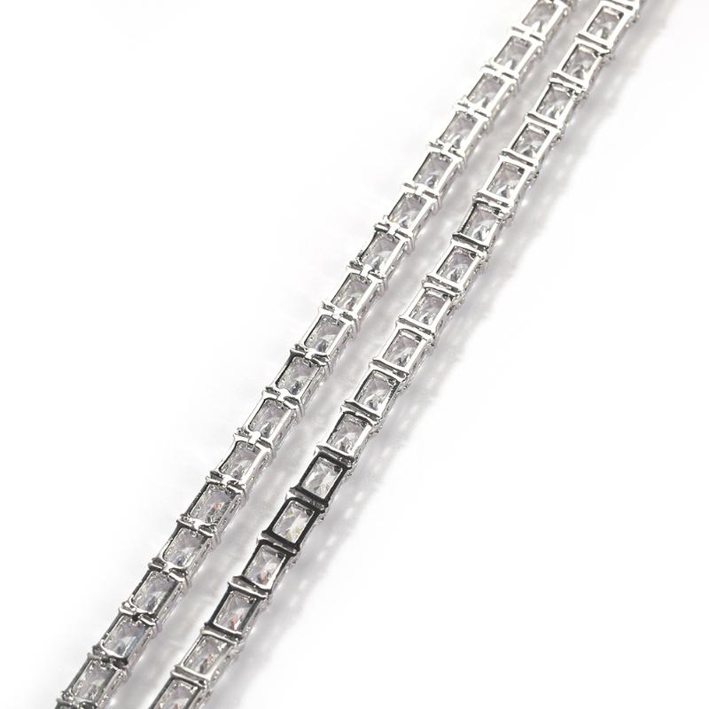 6 mm Baguette Stone Tennis Chain