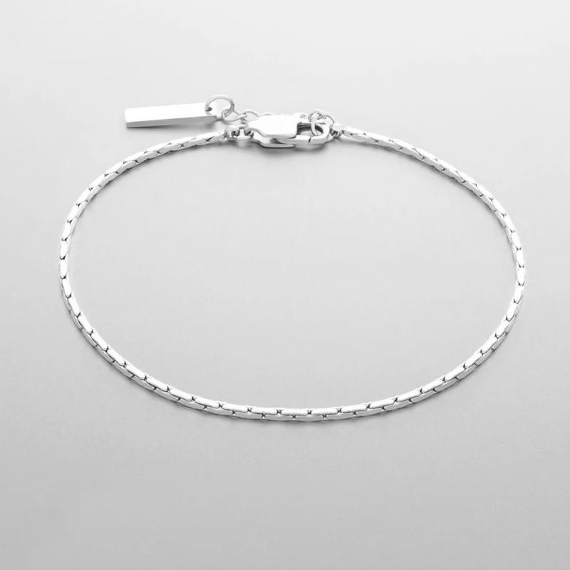 Fashion Simple Titanium Steel Wire Chain