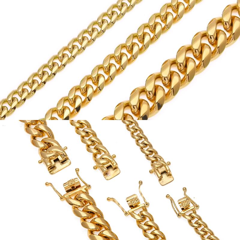 8mm/10mm/12mm/14mm Cuban Link Chain