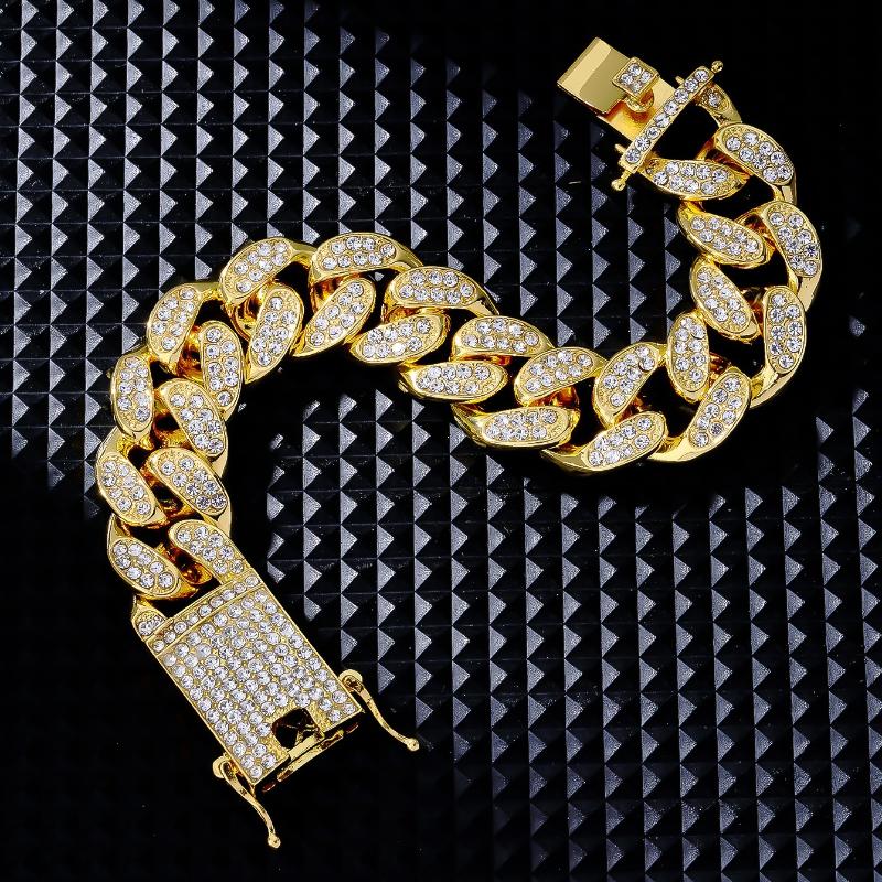 Iced 14mm Miami Cuban Bracelet