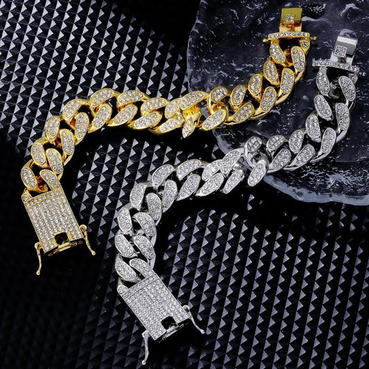 Iced 14mm Miami Cuban Bracelet