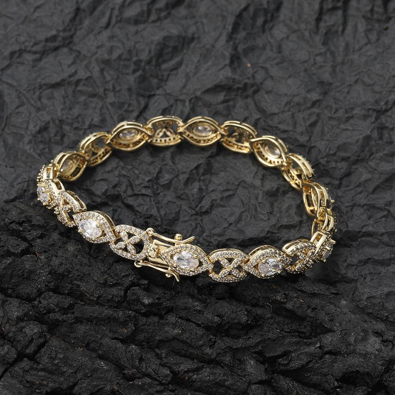 8mm Iced Eye Bracelet