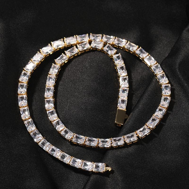 6 mm Baguette Stone Tennis Chain