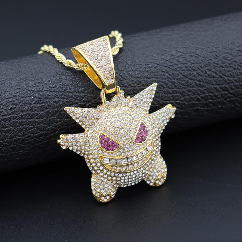 Geng Ghost Pet Elf Diamond Pendant